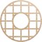 Ekena Millwork O'Neal Wood Fretwork Pierced Ceiling Medallion, Alder, 38"OD x 13 3/4"ID x 1/4"T CMWP38X38X0250ONAL - alternate 1